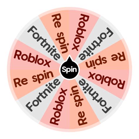 Fortnite Or Roblox Spin The Wheel App