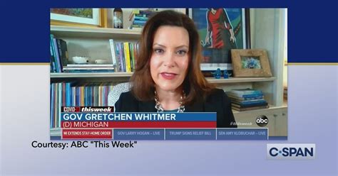 Michigan Governor Gretchen Whitmer on Coronavirus Response | C-SPAN.org