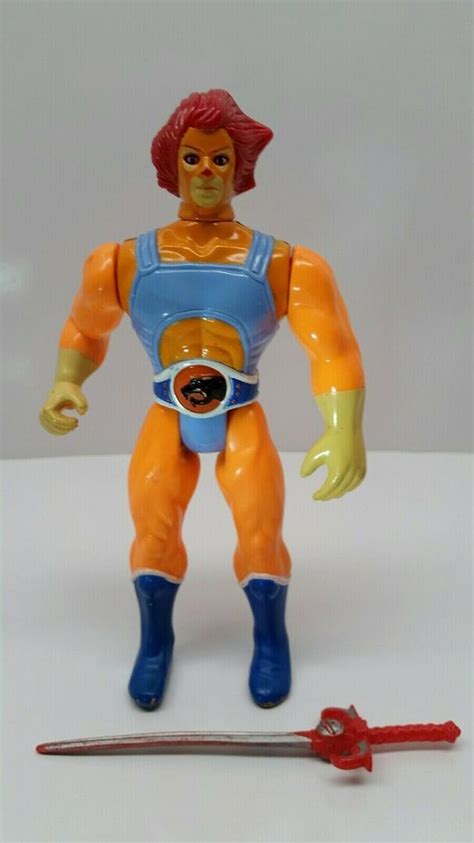 Vintage 1985 Ljn Thundercats Lion O Action Figure Red Haired Version