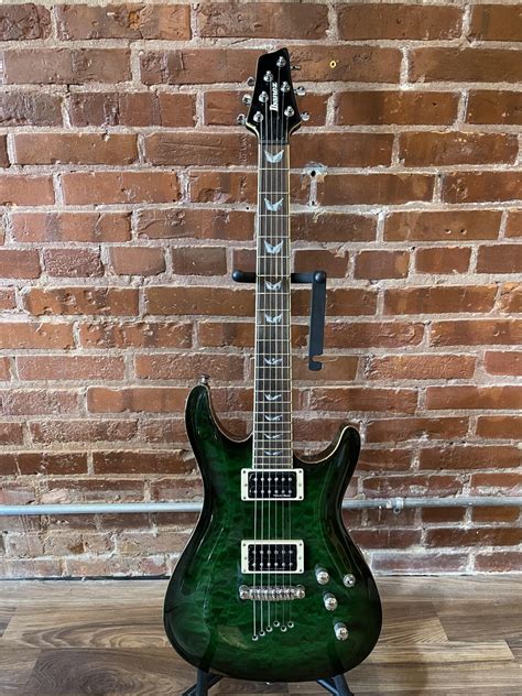 Ibanez SZ520 Trans Green Quilted Maple