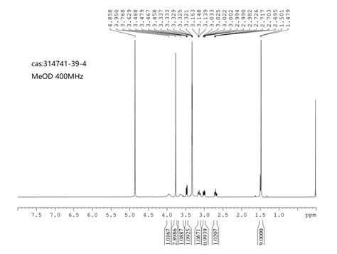 S 4 N Boc Piperazine 2 Carboxylic Acid Methyl Ester 314741 39 4 1H