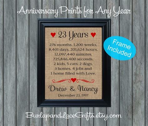 20 Best 23rd Wedding Anniversary Gift Ideas Husband – Home, Family ...