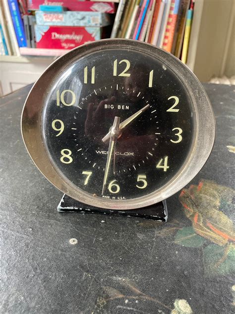 Charming Vintage Westclox Big Ben Alarm Clock For Decor Or Parts Etsy