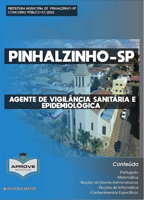 APOSTILA PINHALZINHO AGENTE DE VIGILÂNCIA SANITÁRIA E EPIDEMIOLÓGICA