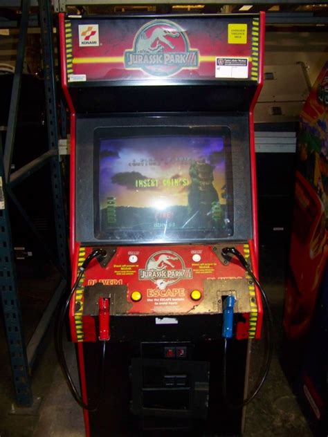 Jurassic Park Iii Shooter Arcade Game Konami Item Is In Used Condition Evidence Of Wear And Co