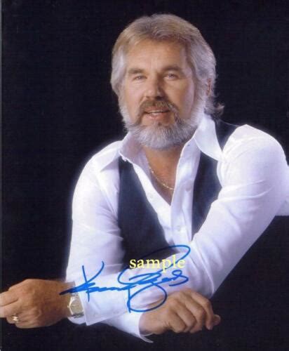 Kenny Rogers 1 Reprint Photo 8x10 Signed Autographed Picture Man Cave