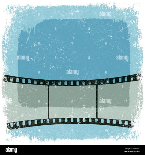 Grunge film strip poster. Vector, EPS10 Stock Vector Image & Art - Alamy