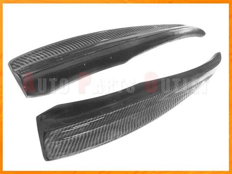 Carbon Fiber Rear Splitter Lip For 04 10 Bmw E60 M Sport 525i 530i 535i