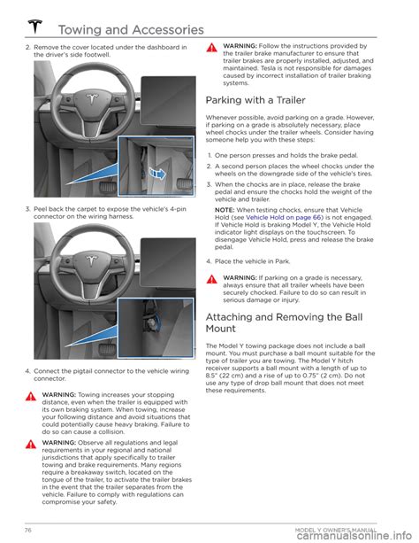 Dashboard Tesla Model Y 2020 Owner´s Manual 232 Pages