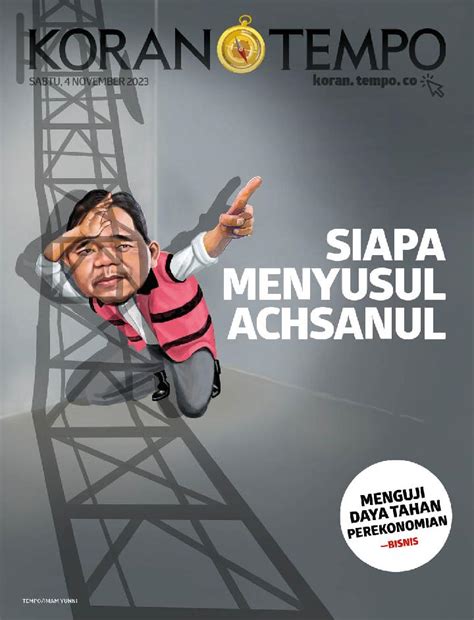 Edisi Sabtu 4 November 2023 Koran Tempo Co