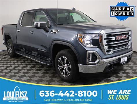 Pre Owned 2021 Gmc Sierra 1500 Slt Crew Cab Pickup In St Louis D0030zp Lou Fusz Automotive