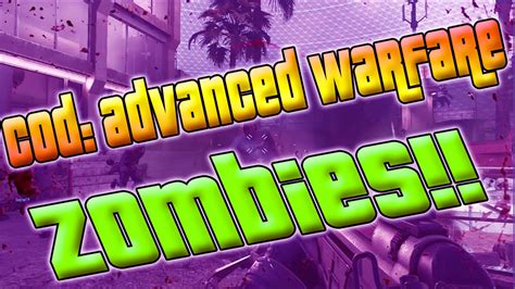 Cod Advanced Warfare Zombies Gameplay EspaÑol Riot Nivel 4 Youtube