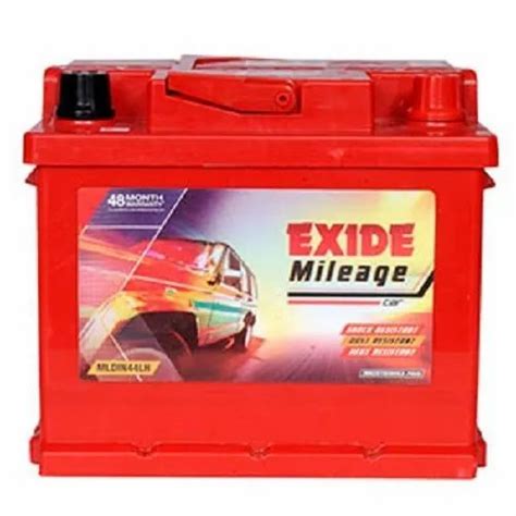 Exide Mileage Four Wheeler Battery Model Name Number Mld R Capacity