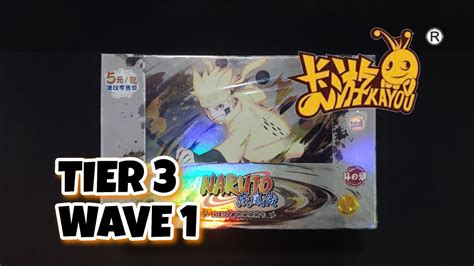 Naruto Kayou Cards TIER 3 WAVE 1 YouTube