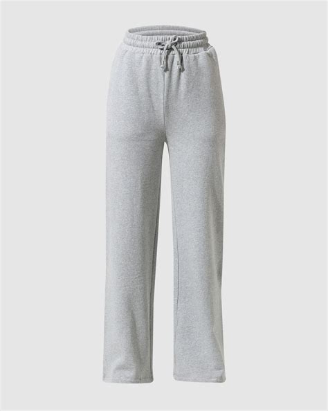 Grey Flared Co Ord Sweatpants