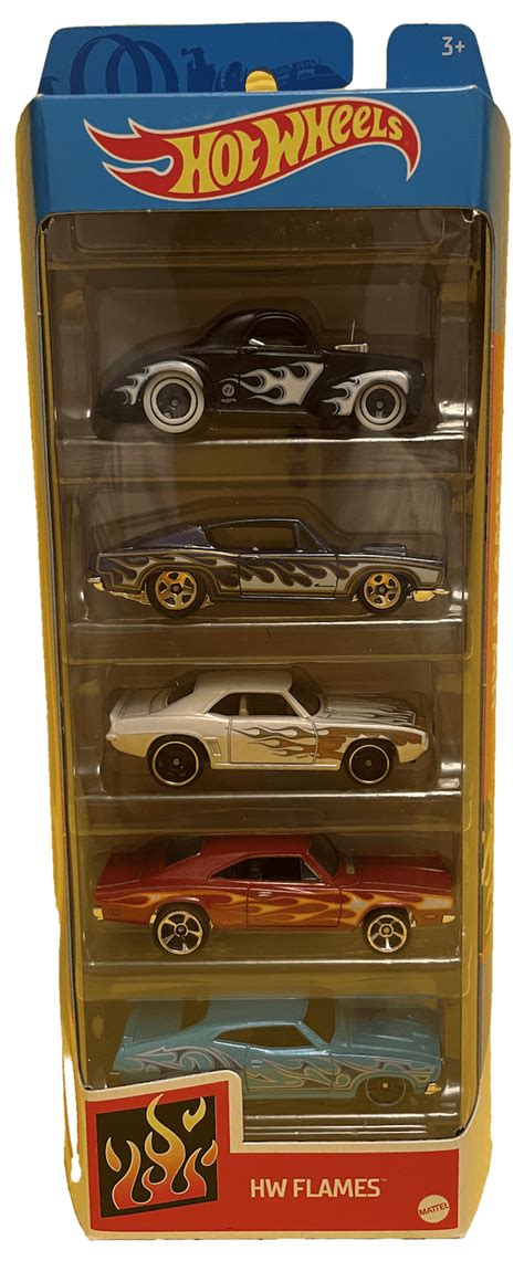 Hot Wheels HW Flames 5 pack 2022 купить за 1 800 Hot Wheels