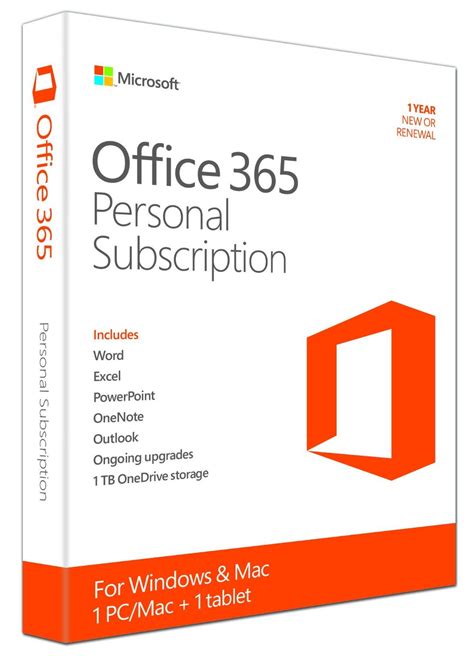 Microsoft 365 Personal Office 365 Personal 1pc Mac 1tablet Gadgetlot