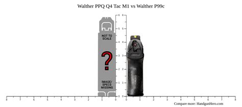 Walther Ppq Q Tac M Vs Walther P C Size Comparison Handgun Hero