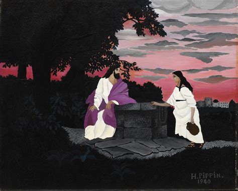 Barnes Collection Online Horace Pippin Christ And The Woman Of Samaria