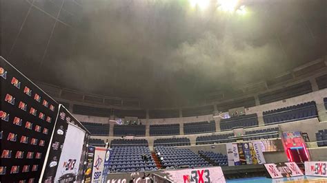 Fire At Araneta Coliseum Halts PBA