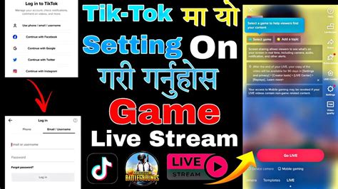 Tiktok Setting On Live Stream How To Enable