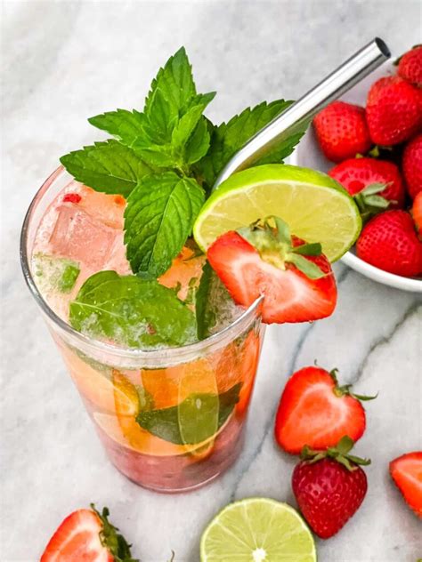 Strawberry Mojito Three Olives Branch