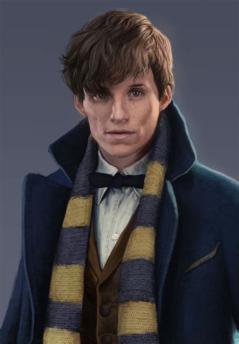 ArtStation - Newt Scamander (Eddie Redmayne)