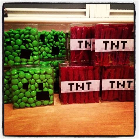 Pin By Anissa Cordova On Minecraft Party Minecraft Party Favors Minecraft Birthday Party