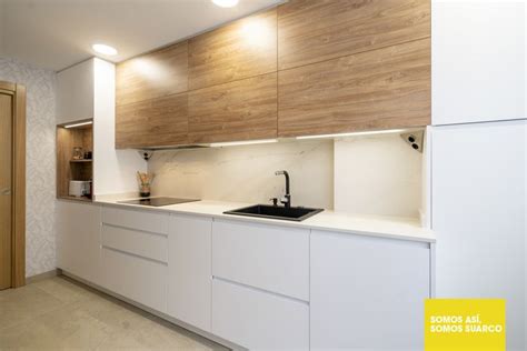 Cocina Blanca Y Madera Moderne K Che Modern K Che