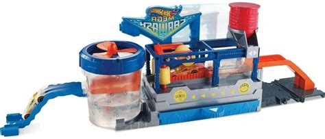 Hot Wheels Ftb City Mega Car Wash Connectable