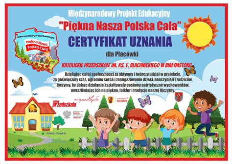 Mi Dzynarodowy Projekt Edukacyjny Pi Kna Nasza Polska Ca A Zesp