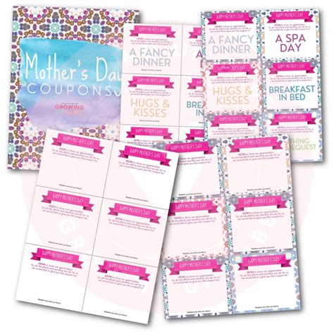 Printable Mothers Day Coupons