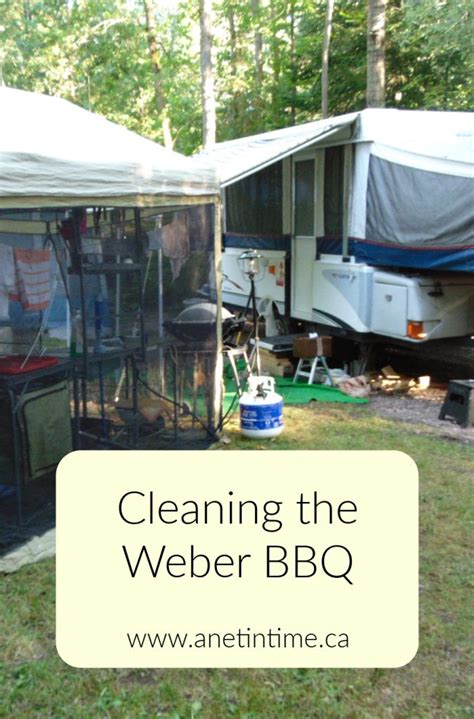 Cleaning the Weber BBQ - A Net in Time