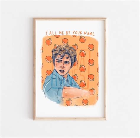 Elio call Me by Your Name Illustration digital Print - Etsy