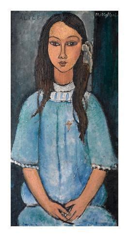 Alice About Giclee Print Amedeo Modigliani Art Amedeo