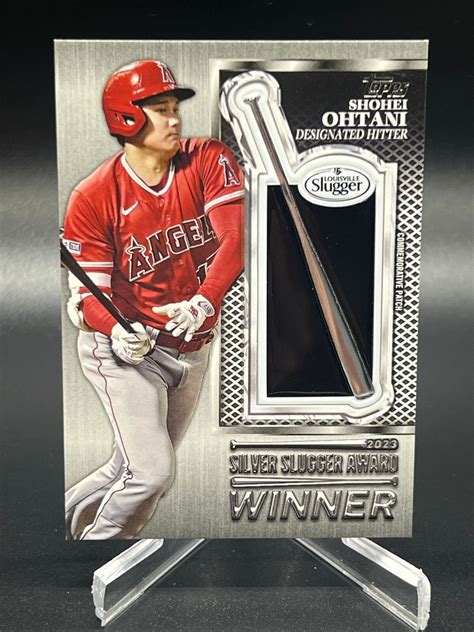 Topps Series Shohei Ohtani Silver Slugger Award Winner Angels Ss