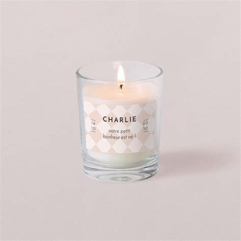 Petite Bougie Arlequin Nude Cottonbird