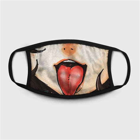 Ahegao Face Mask Anime Girl Mask Reusable Washable 100 Etsy