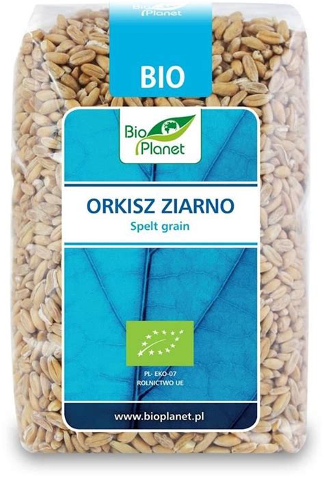 Bio Planet Orkisz Ziarno Bio 400g Ceny I Opinie Ceneo Pl