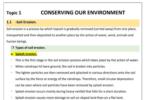 Grade 6 Revision Notes And Exams For Upper Primary School