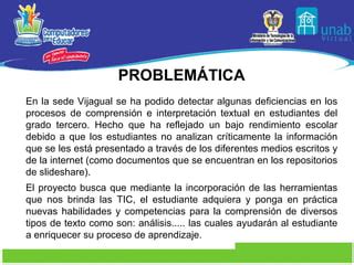 Proyecto De Aula Formador Johanna Archila Ppt