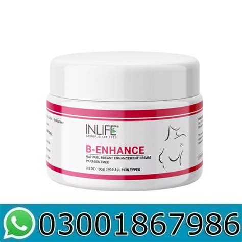 Inlife Natural Breast Enlargement Cream In Pakistan 0300 1867986