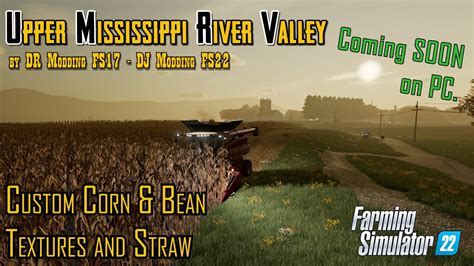 Umrv For Fs Custom Corn And Bean Straw Farming Simulator Youtube