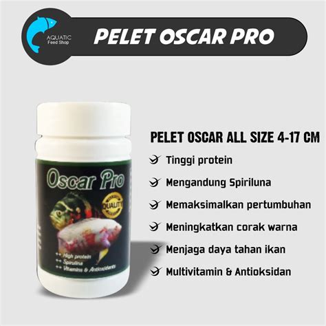 Jual Pelet Pakan Ikan Oscar Pakan Ikan Predator Oscar Tiger Albino