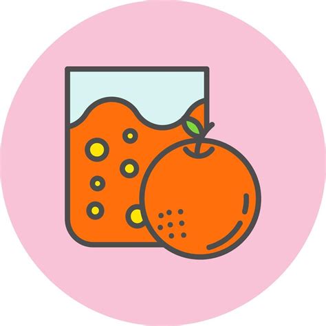 Orange Juice Vector Icon 16488210 Vector Art At Vecteezy