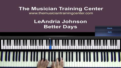 How To Play Better Days By Leandria Johnson Youtube