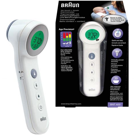 Termometru Non Contact Braun No Touch Age Precision Emag Ro