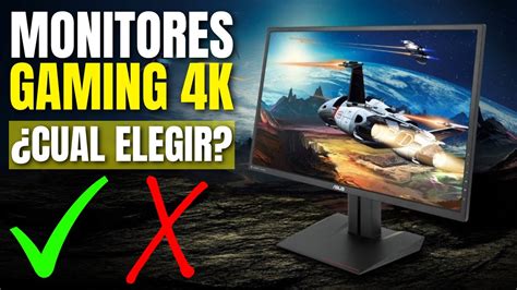 Los MEJORES MONITORES GAMING 4K Del 2023 MEJORES MONITORES Calidad