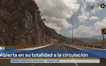 Abren Paso En La Supercarretera Mazatl N Por La Libre Hay Derrumbes