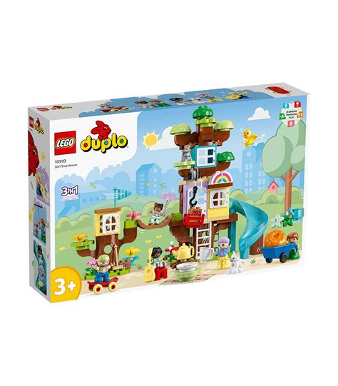 LEGO DUPLO 10993 3IN1 TREE HOUSE AGE 3 BUILDING BLOCKS 2023 126PCS